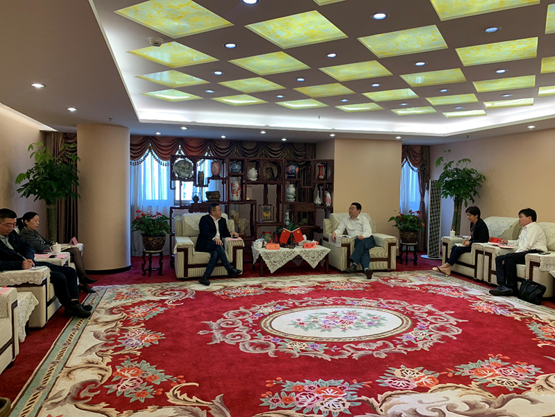粮油集团与交通银行湖南省分行举行合作洽谈